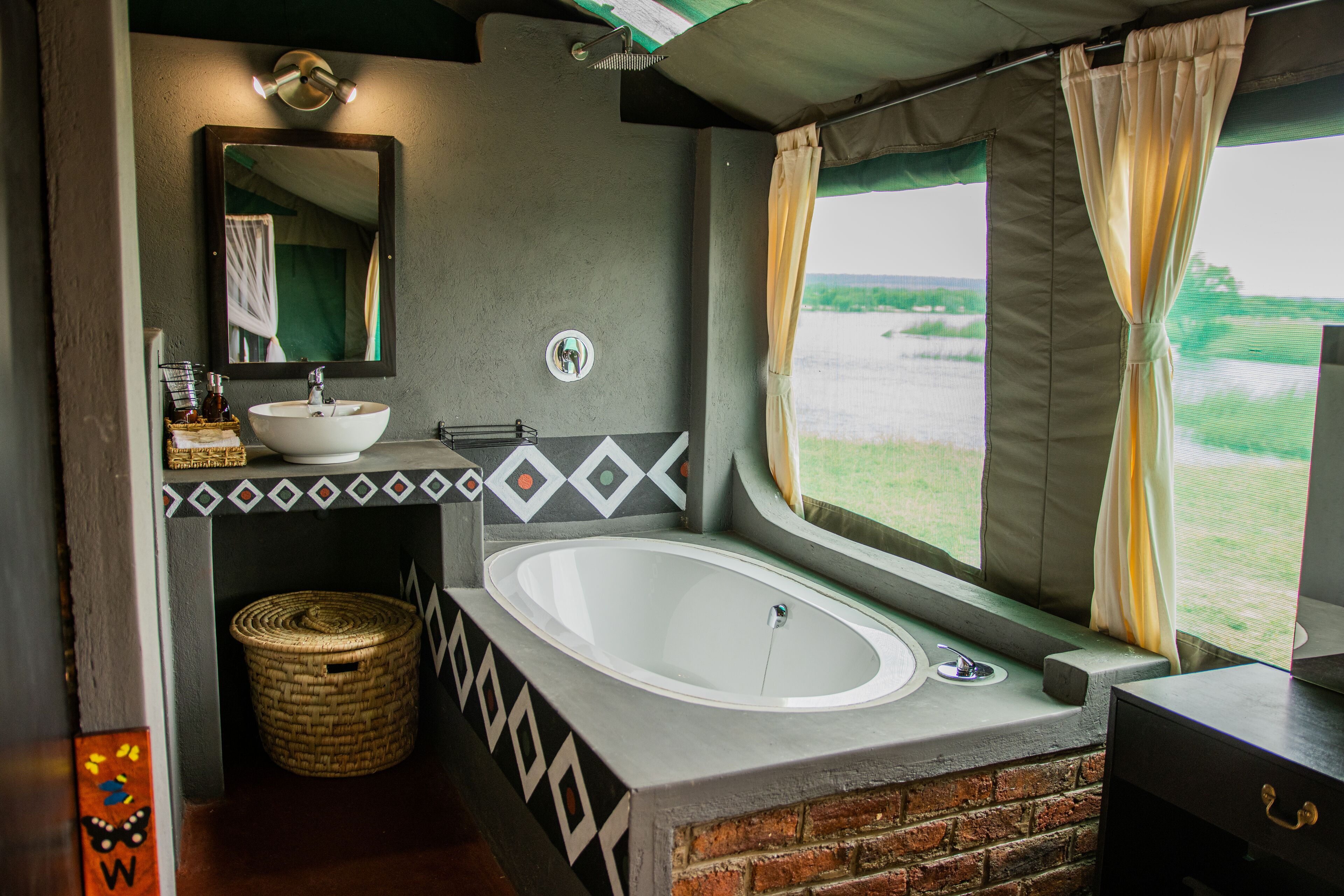Sian Simba River Lodge en Zambezi National Park