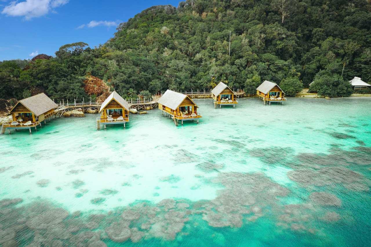 Bawah Private Island en Bawah Island