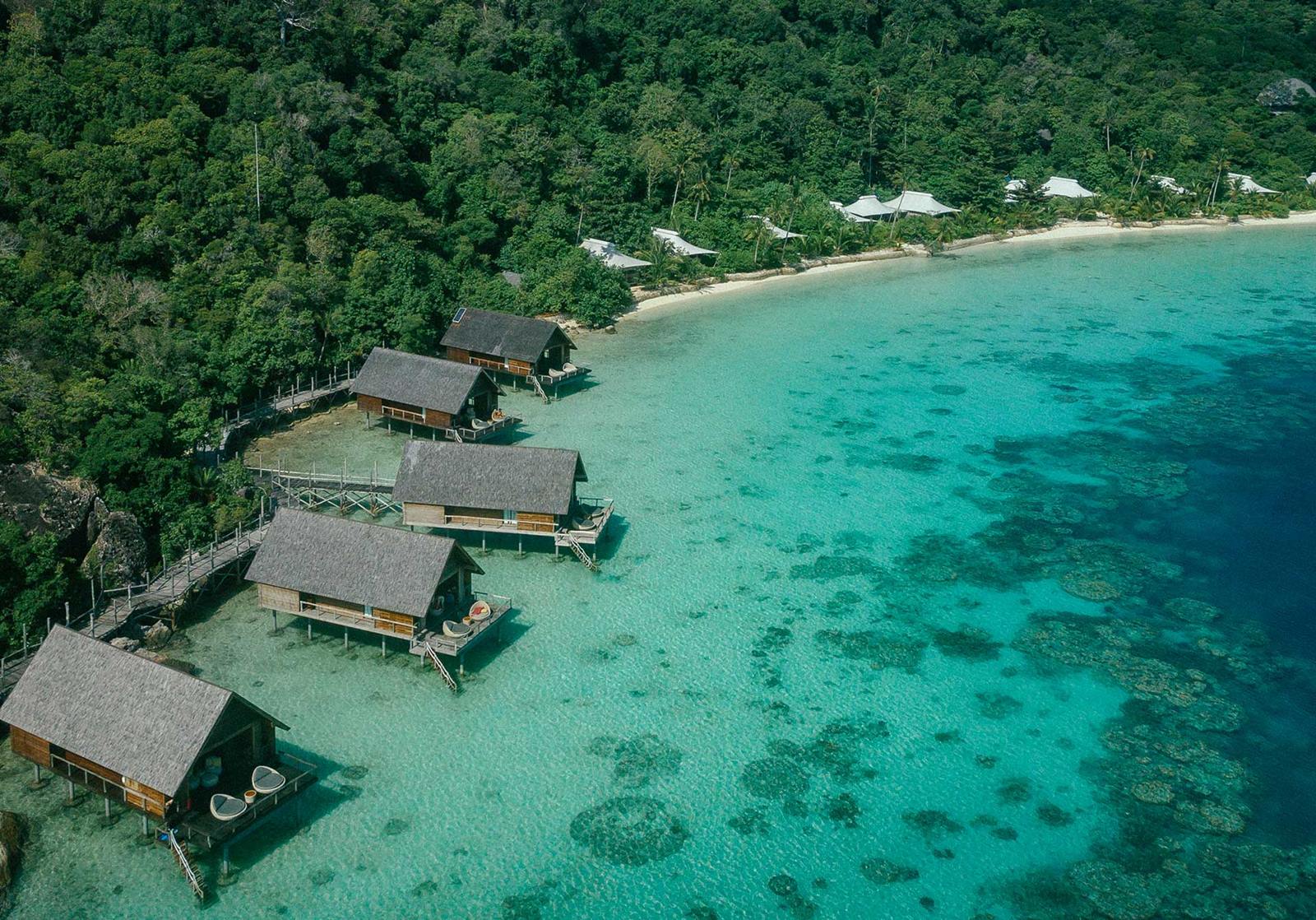 Bawah Private Island en Bawah Island