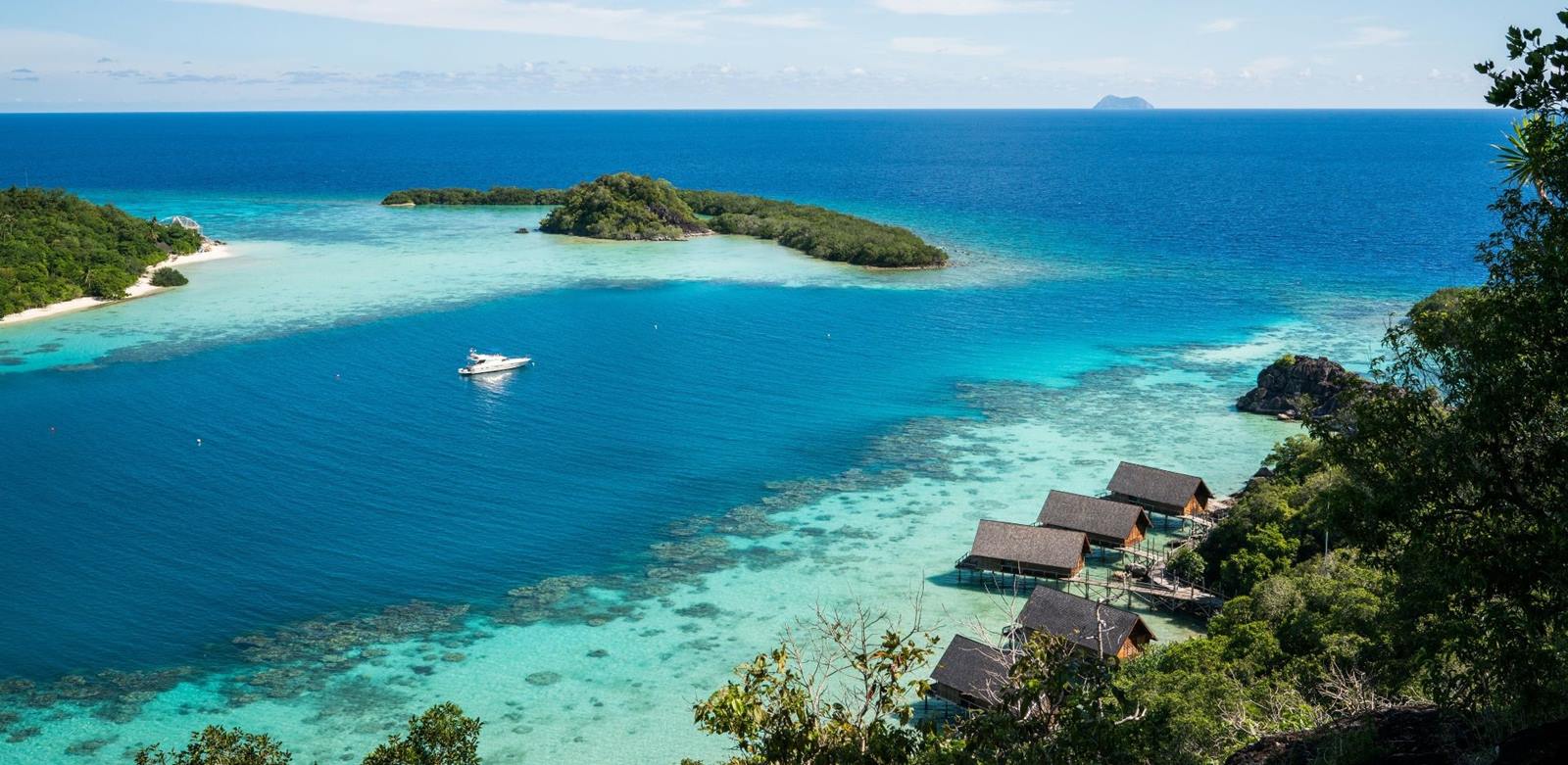 Bawah Private Island en Bawah Island