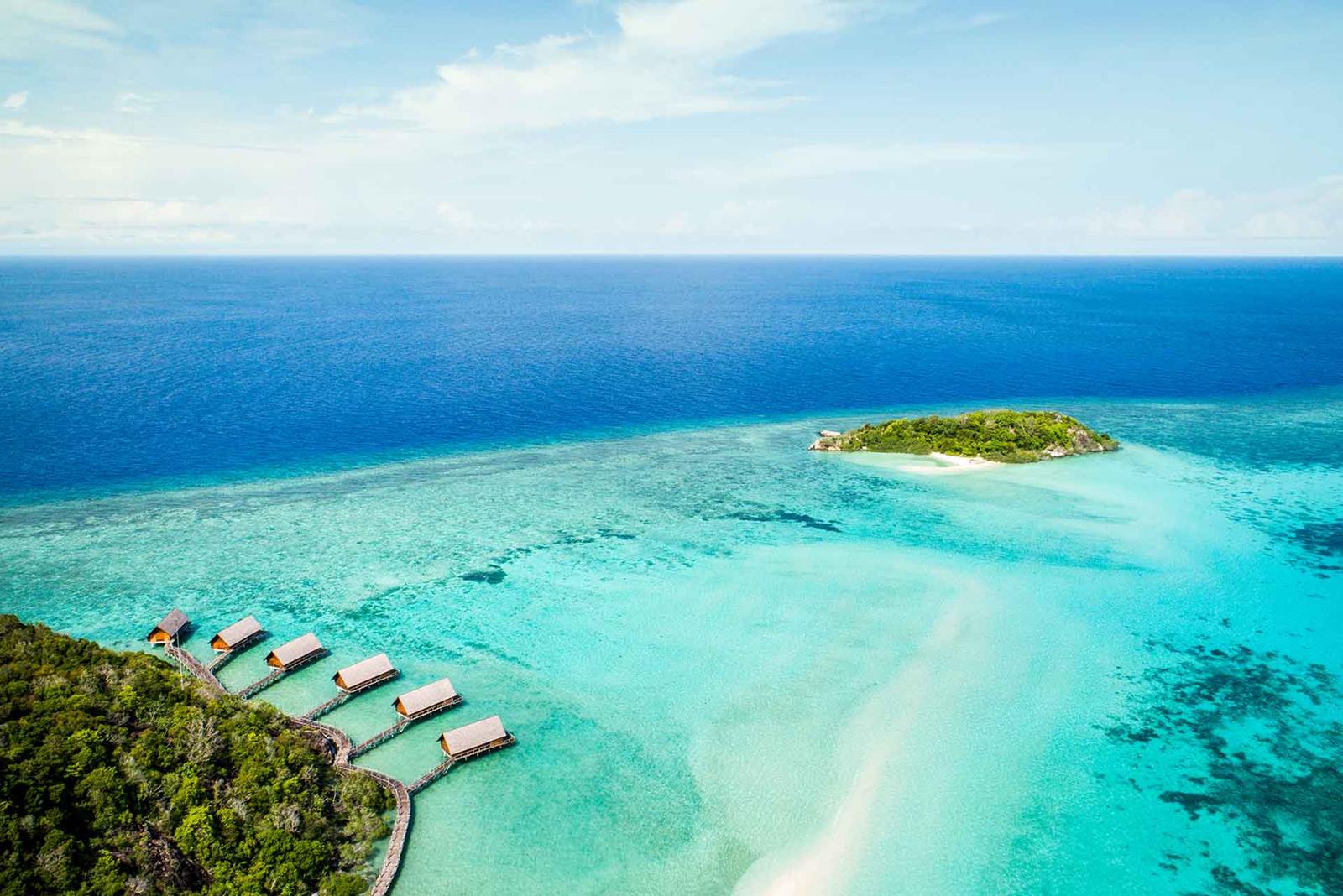 Bawah Private Island en Bawah Island