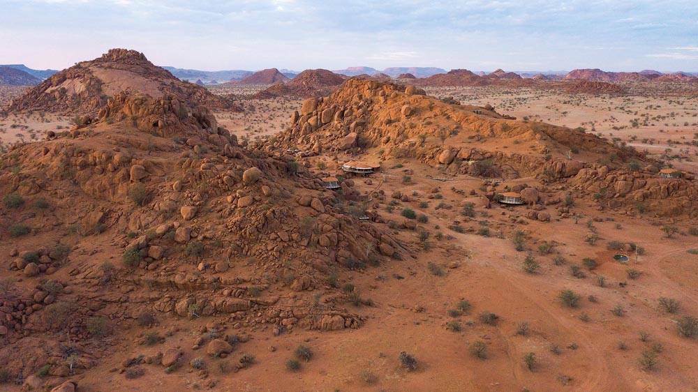 Onduli Ridge en Damaraland