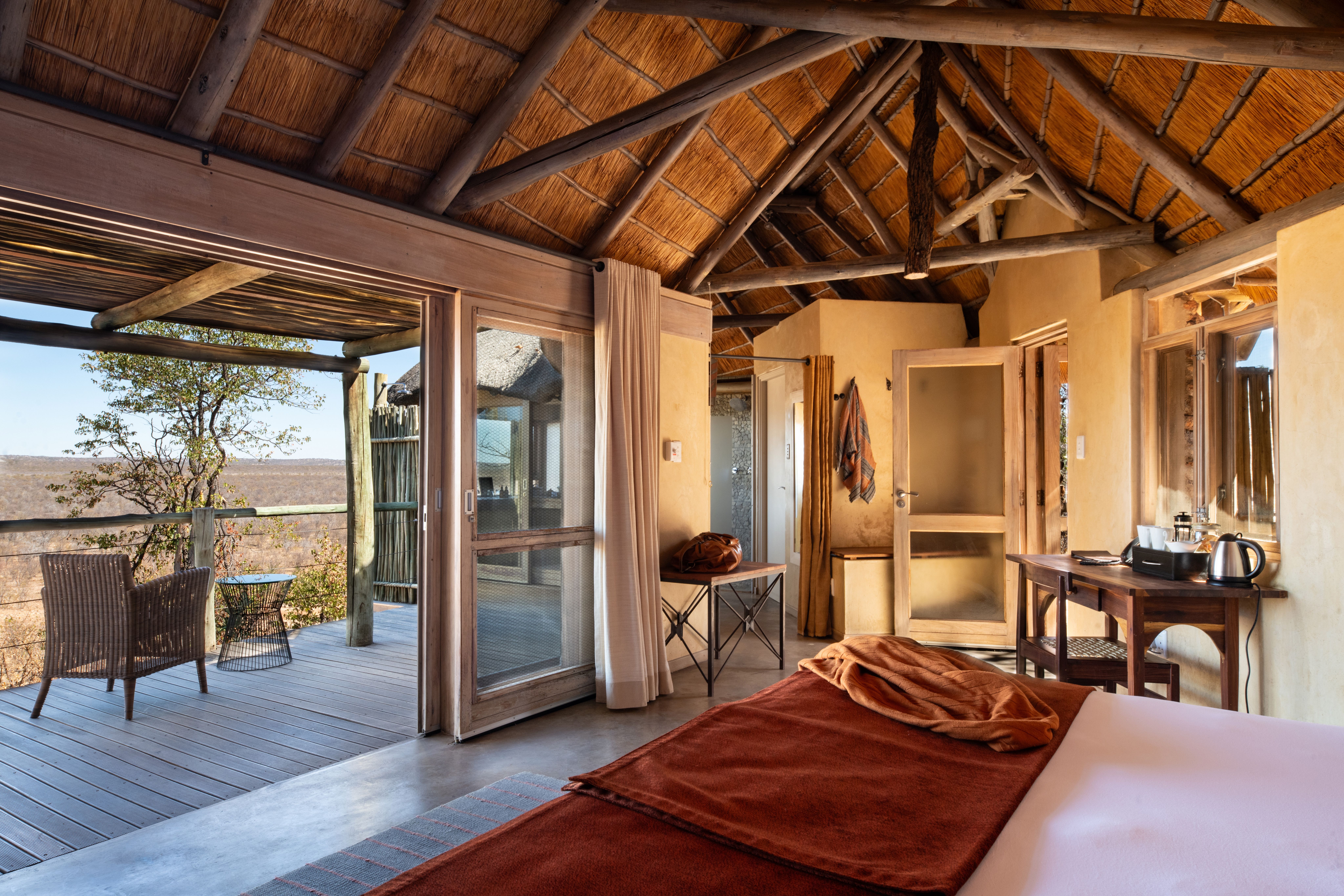 Ongava Lodge en Etosha Parque Nacional 