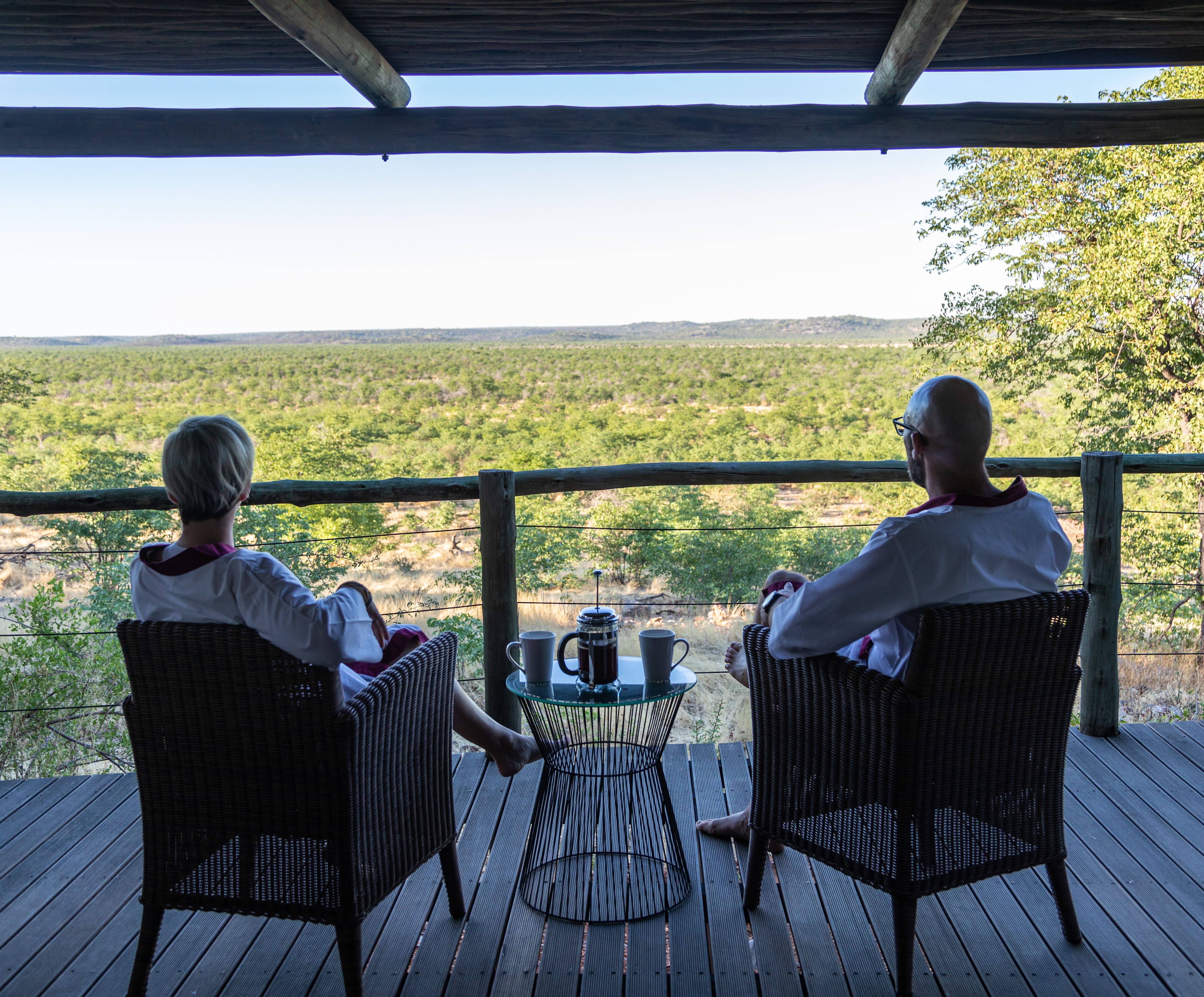 Ongava Lodge en Etosha Parque Nacional 