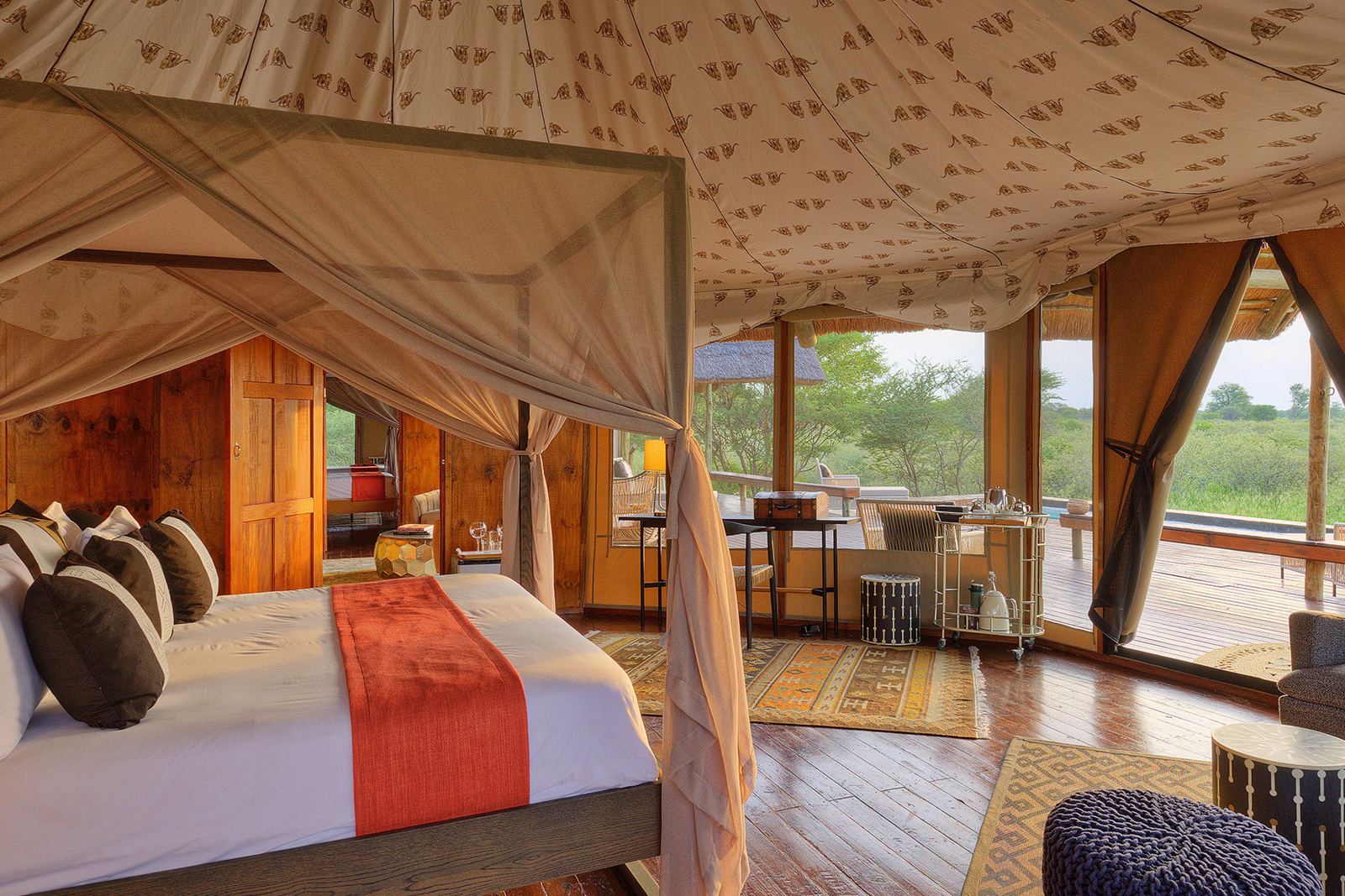 Feline Fields Lodge en Kalahari