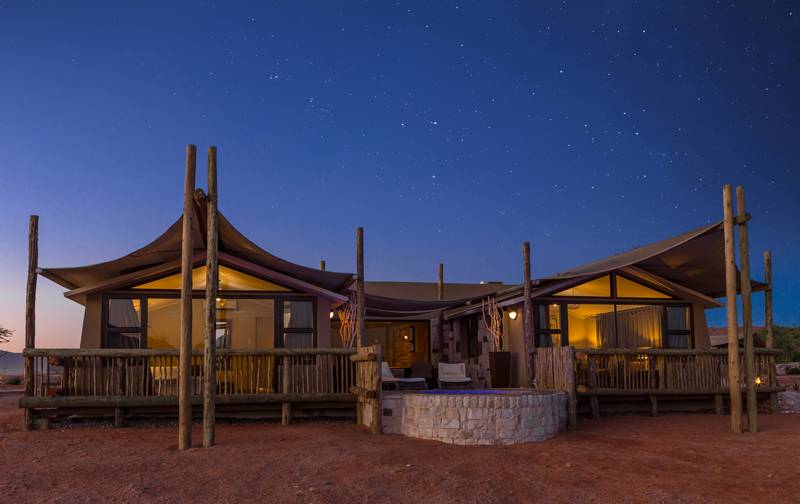 Sossusvlei Lodge en Reserva Natural de NamibRand