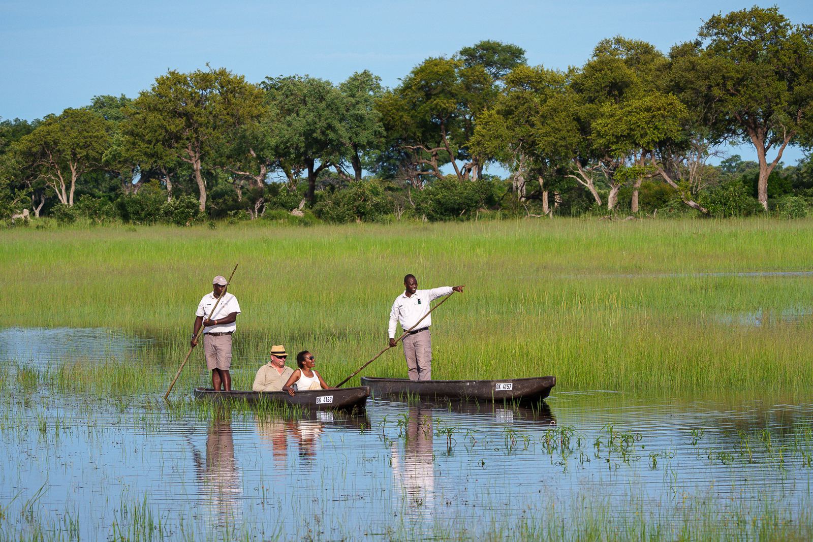 Karangoma en Delta Okavango