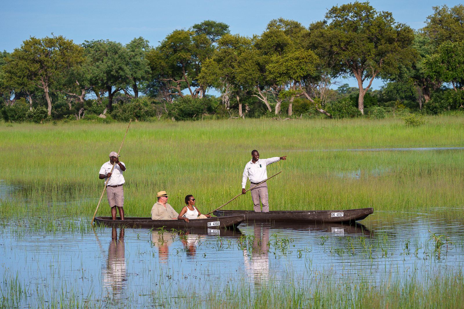 Karangoma en Delta Okavango