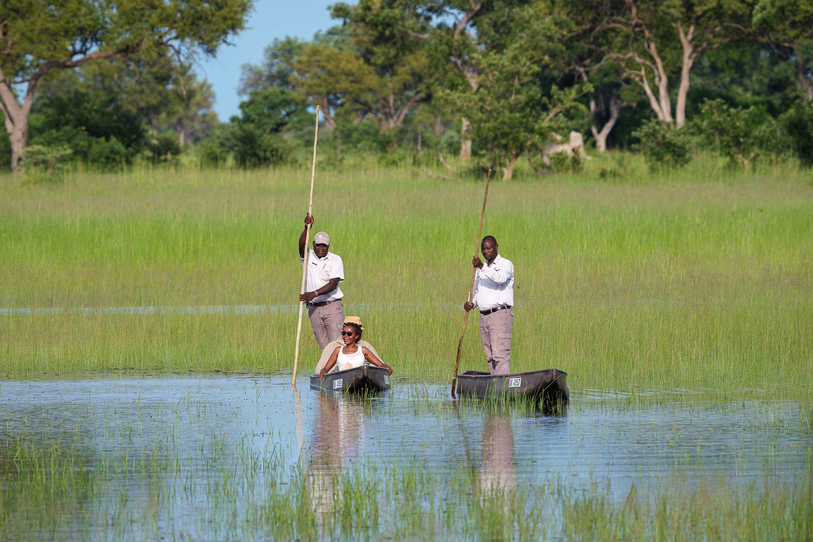 Karangoma en Delta Okavango