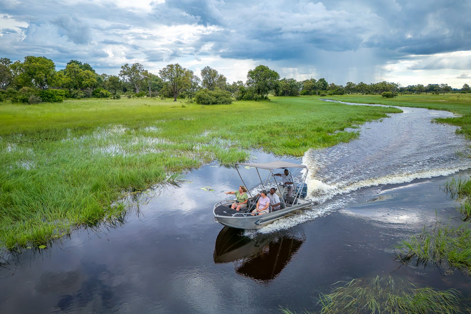 Karangoma en Delta Okavango