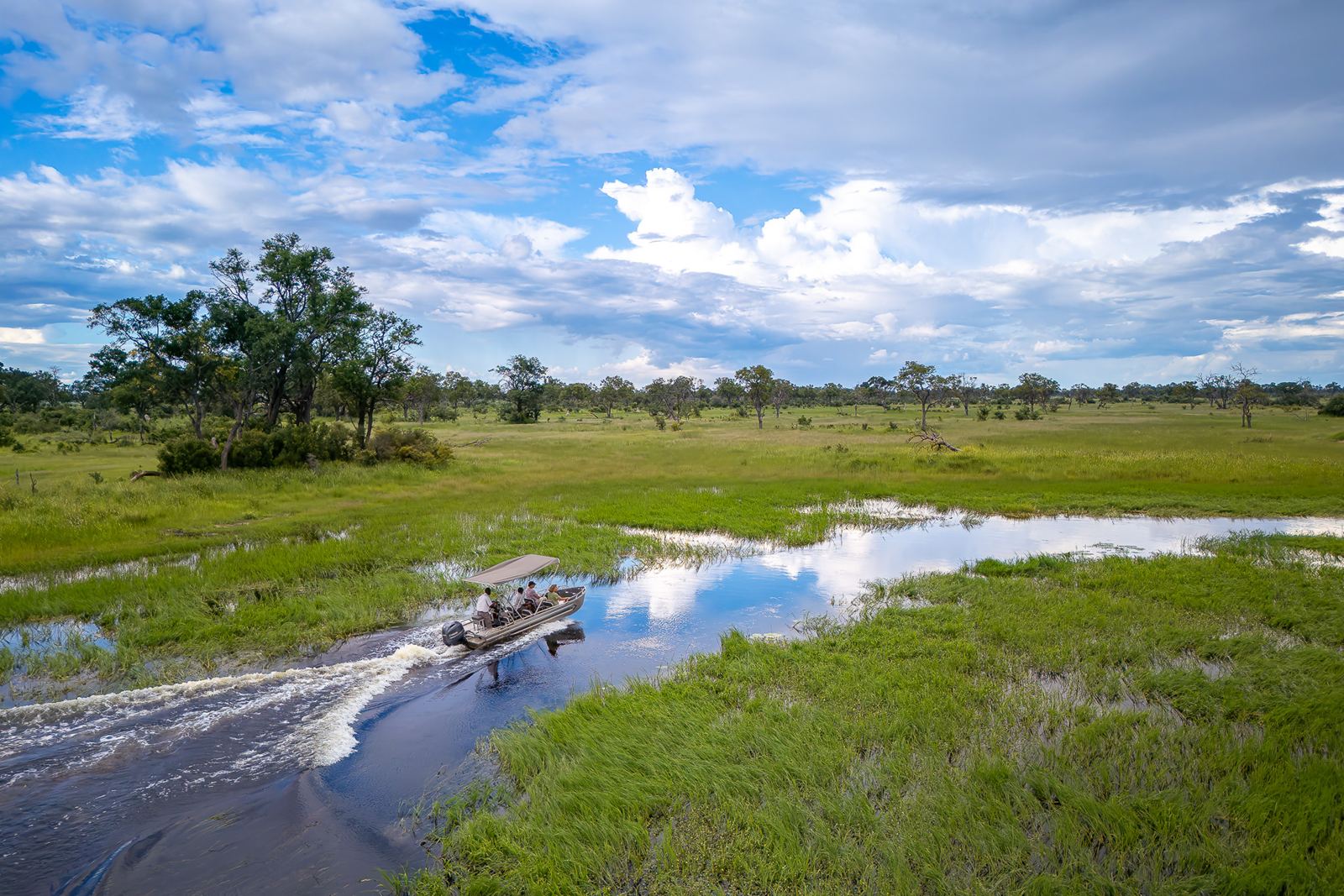 Karangoma en Delta Okavango