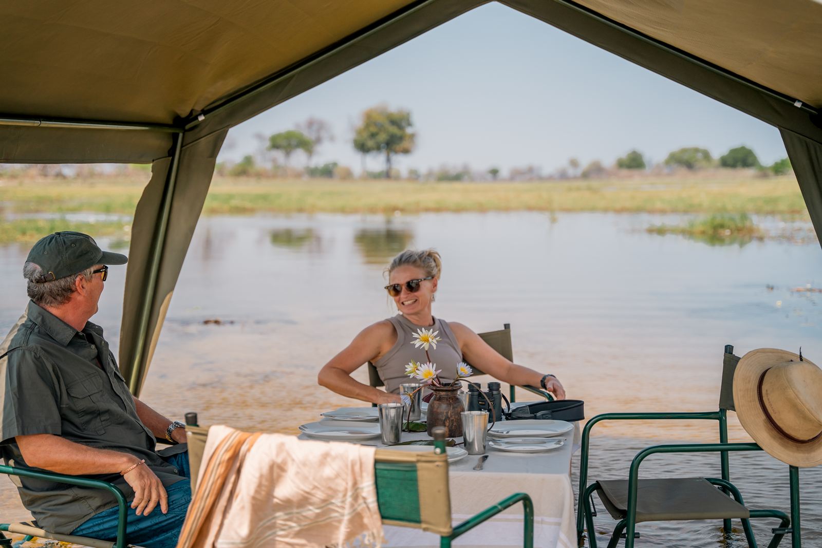 Karangoma en Delta Okavango