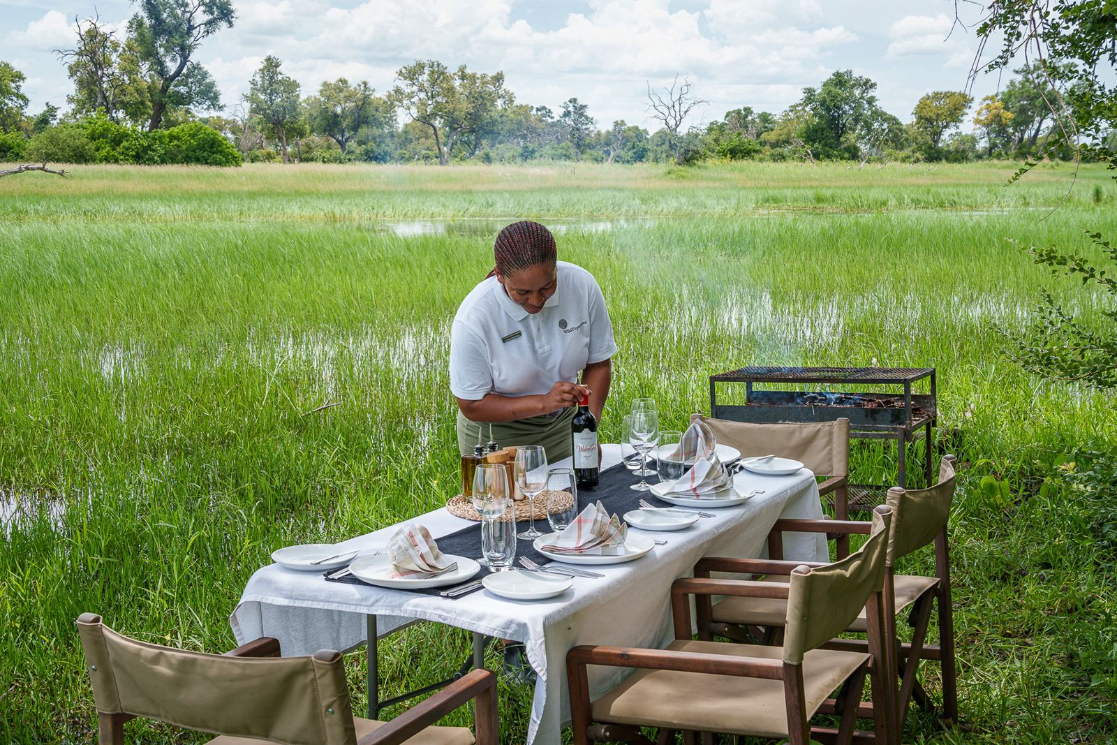 Karangoma en Delta Okavango