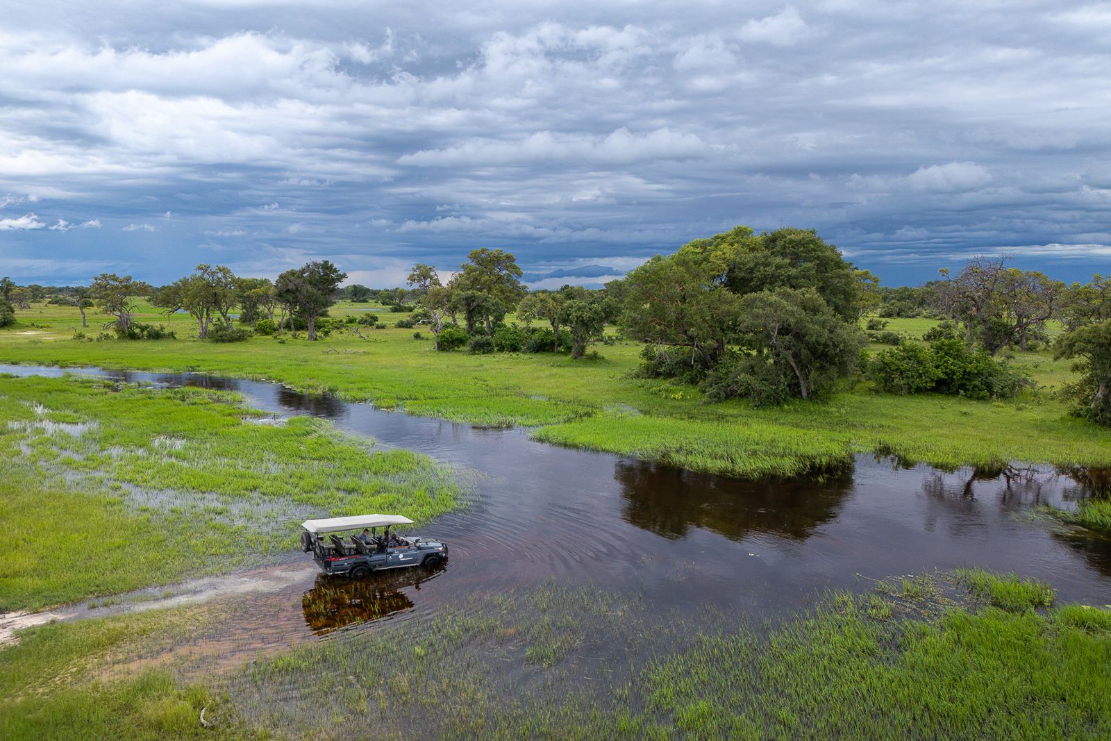 Karangoma en Delta Okavango