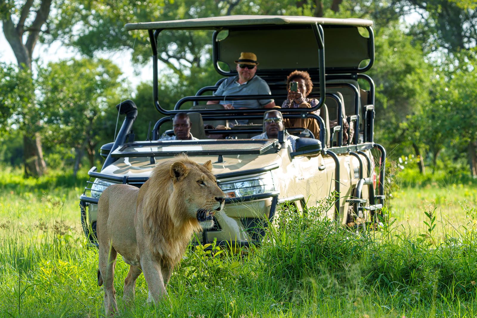 Karangoma en Delta Okavango