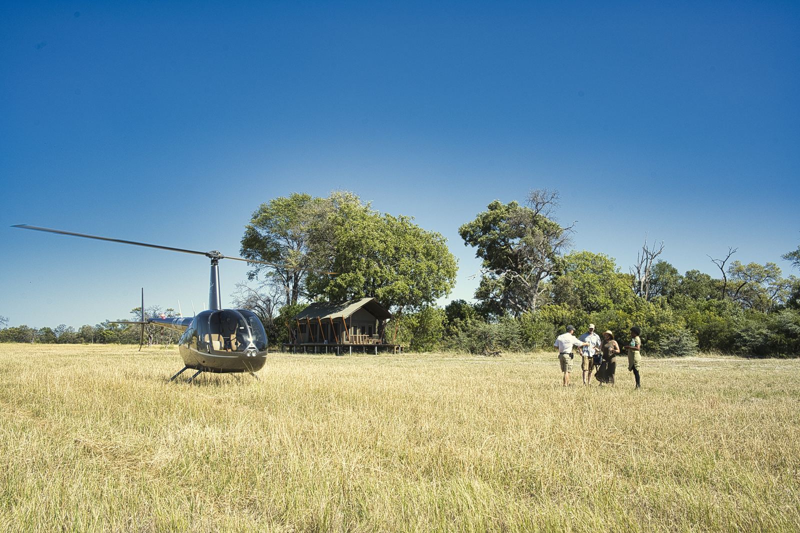 Karangoma en Delta Okavango