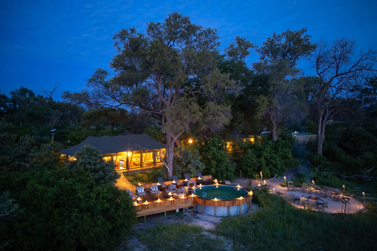Karangoma en Delta Okavango