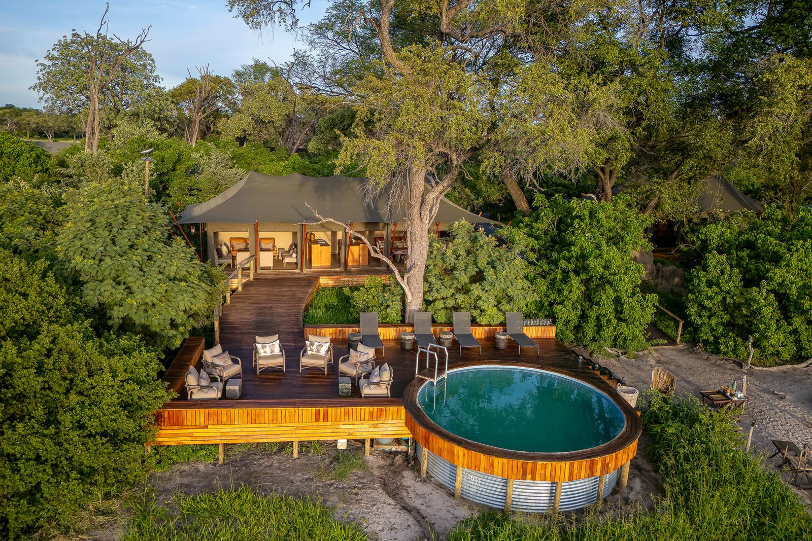 Karangoma en Delta Okavango