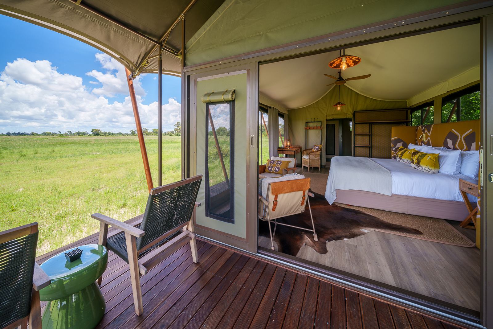 Karangoma en Delta Okavango