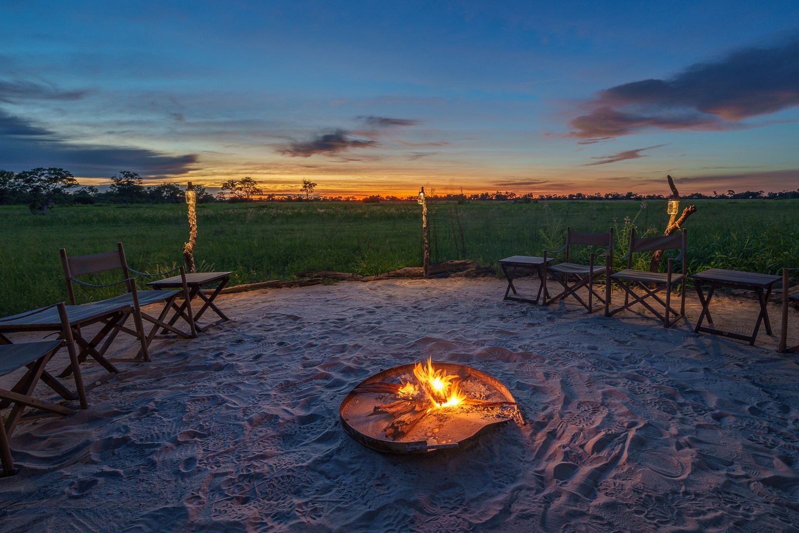 Karangoma en Delta Okavango