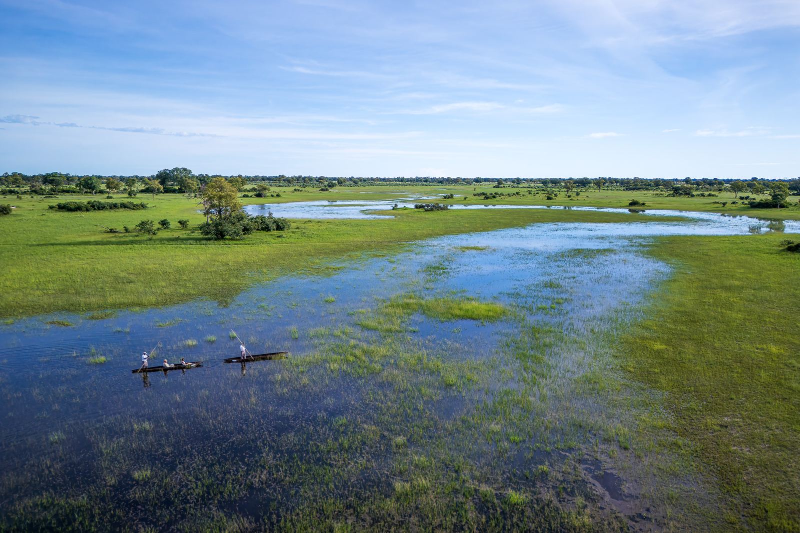 Karangoma en Delta Okavango