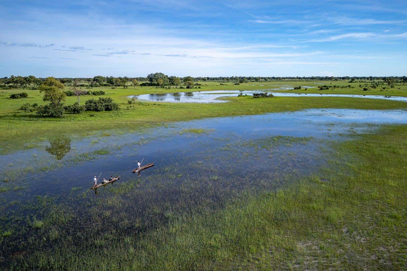 Karangoma en Delta Okavango