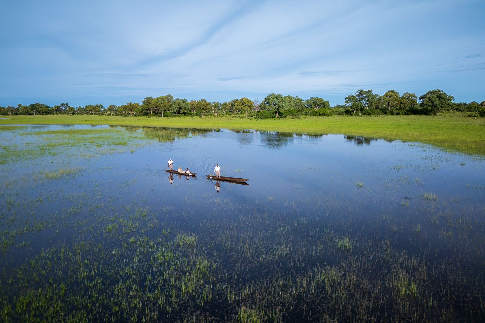 Karangoma en Delta Okavango