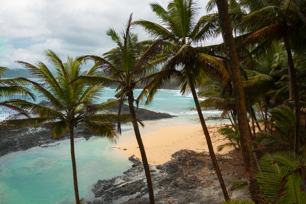 Praia Inhame Eco Lodge en Santo Tome