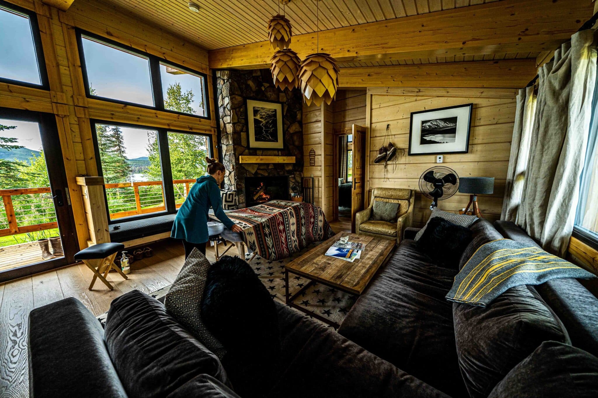 Tordrillo Mountain Lodge en Alaska