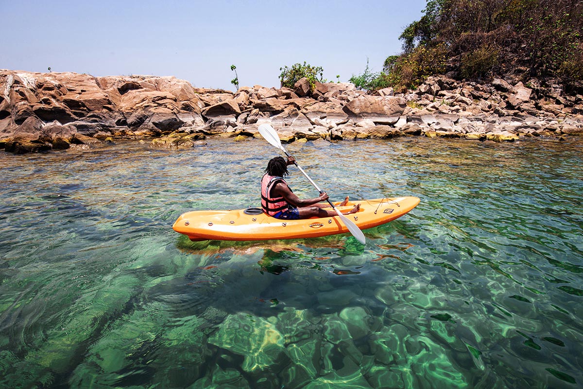Blue Zebra Island Lodge en Parque Nacional del Lago Malawi