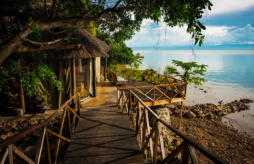 Blue Zebra Island Lodge en Parque Nacional del Lago Malawi