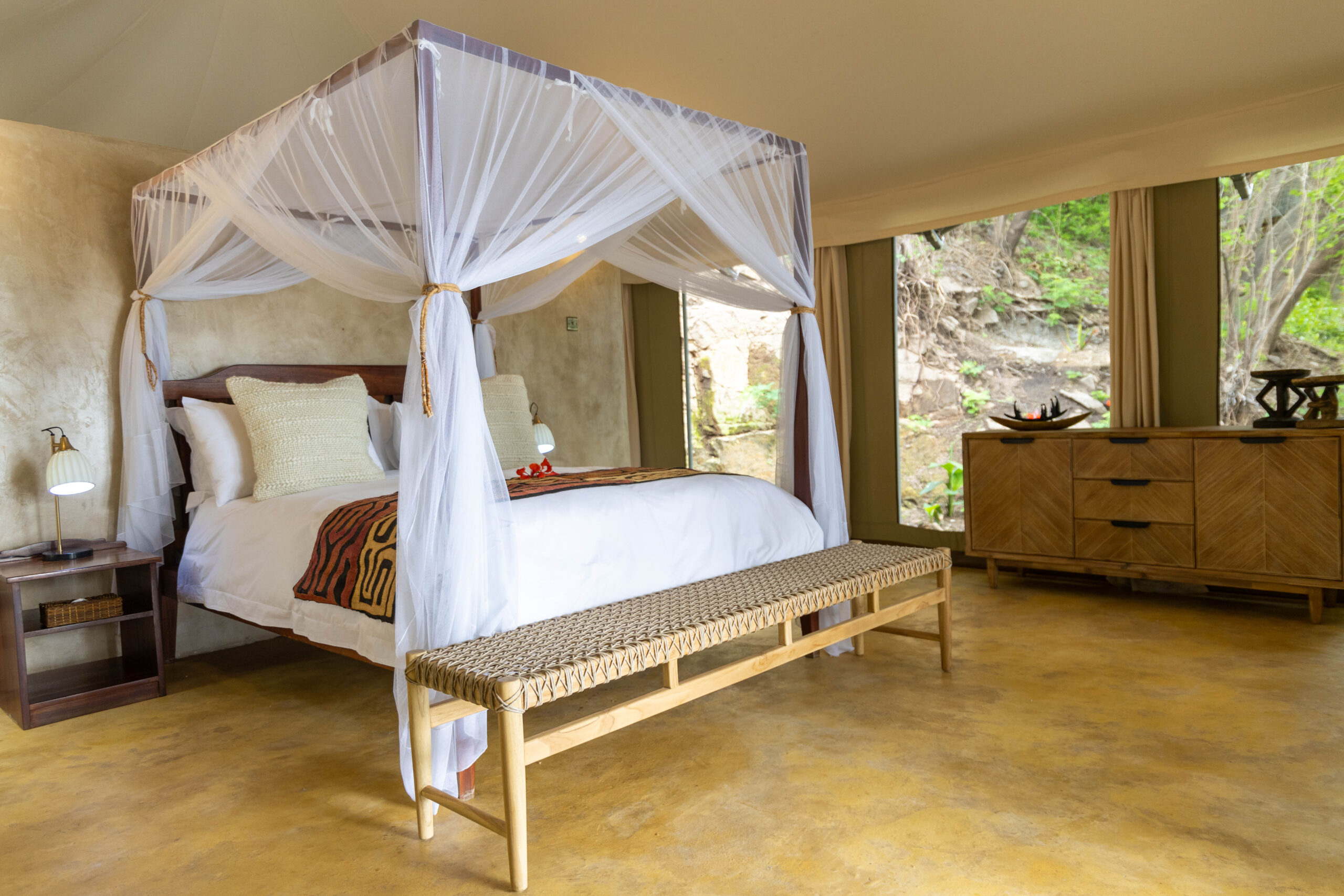 Blue Zebra Island Lodge en Parque Nacional del Lago Malawi