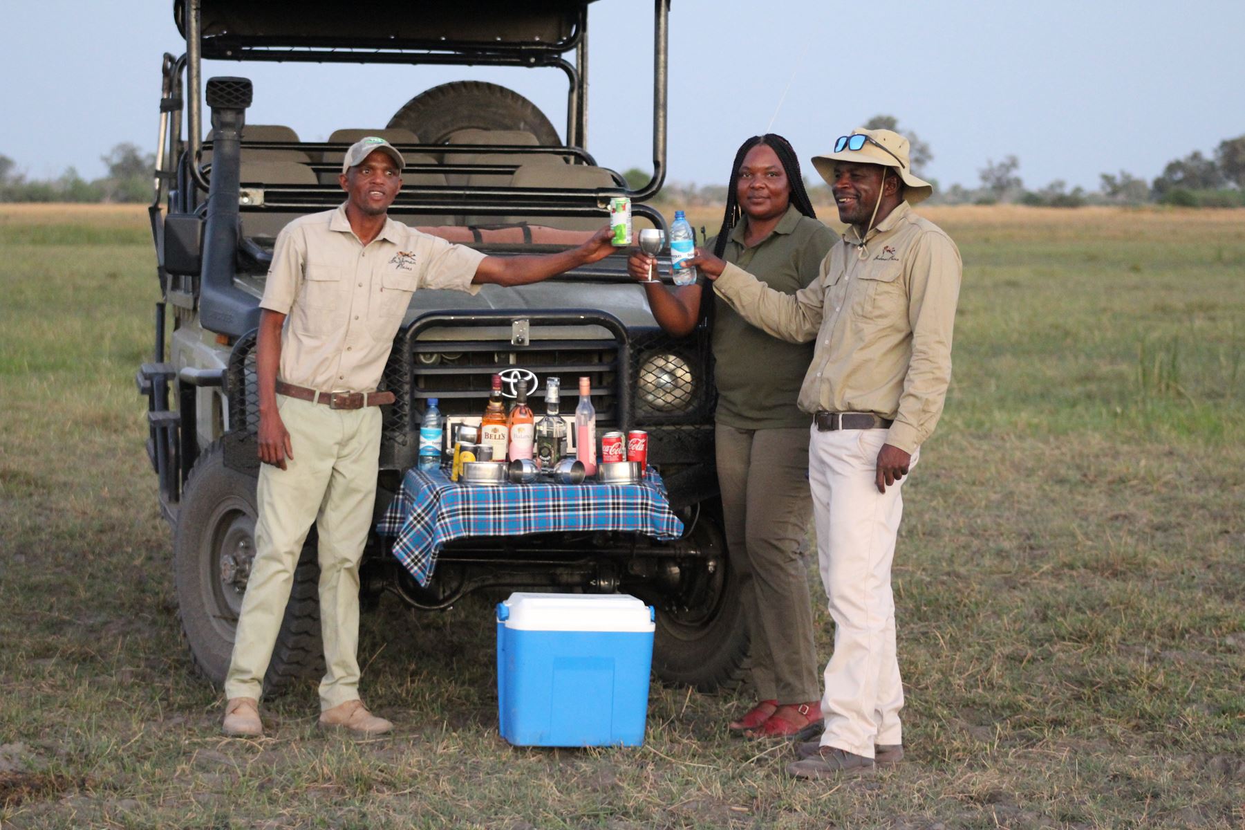 Bushmen Plains – Camp Ola en Delta Okavango