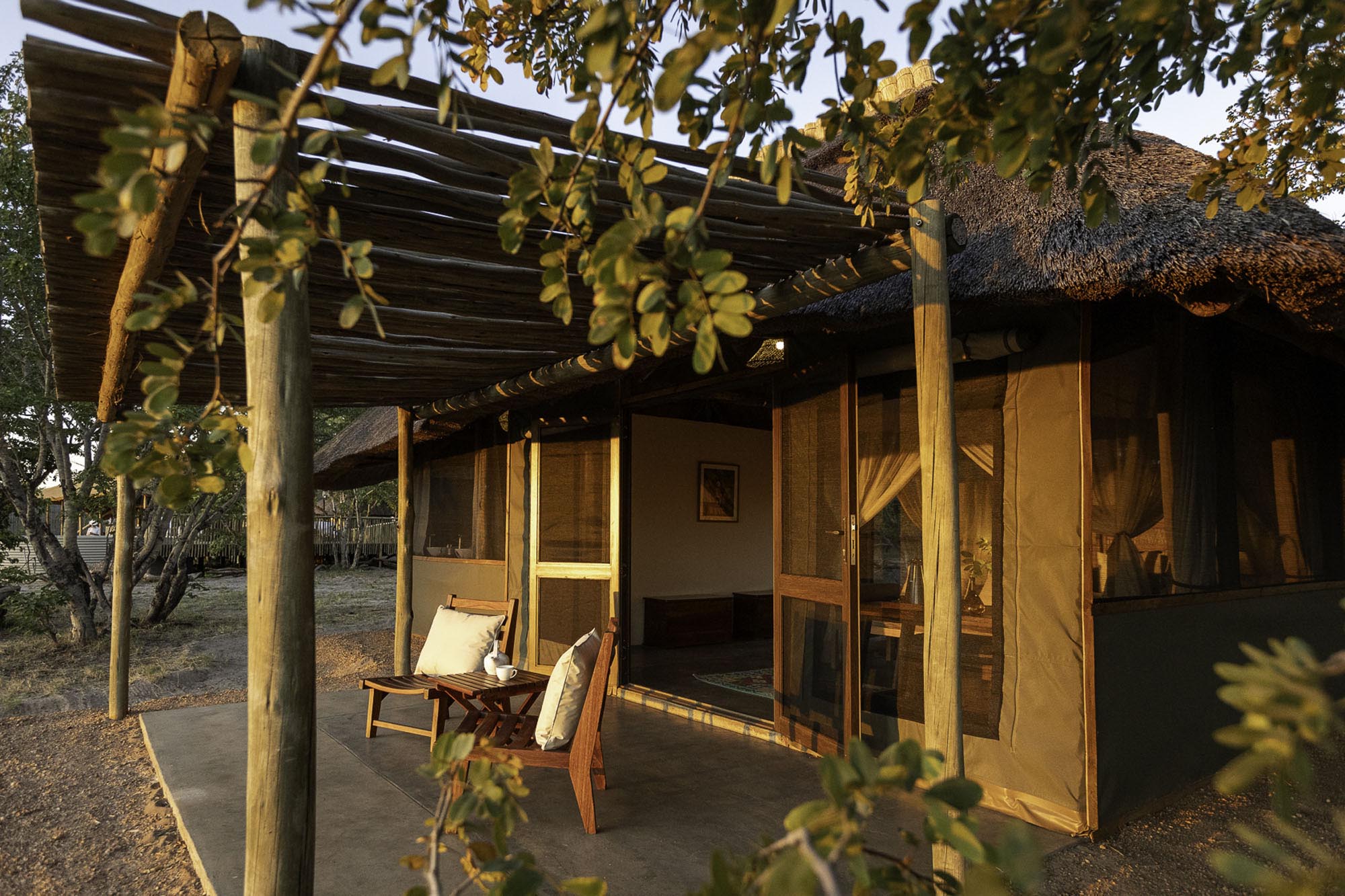 Camp Hwange en su destino