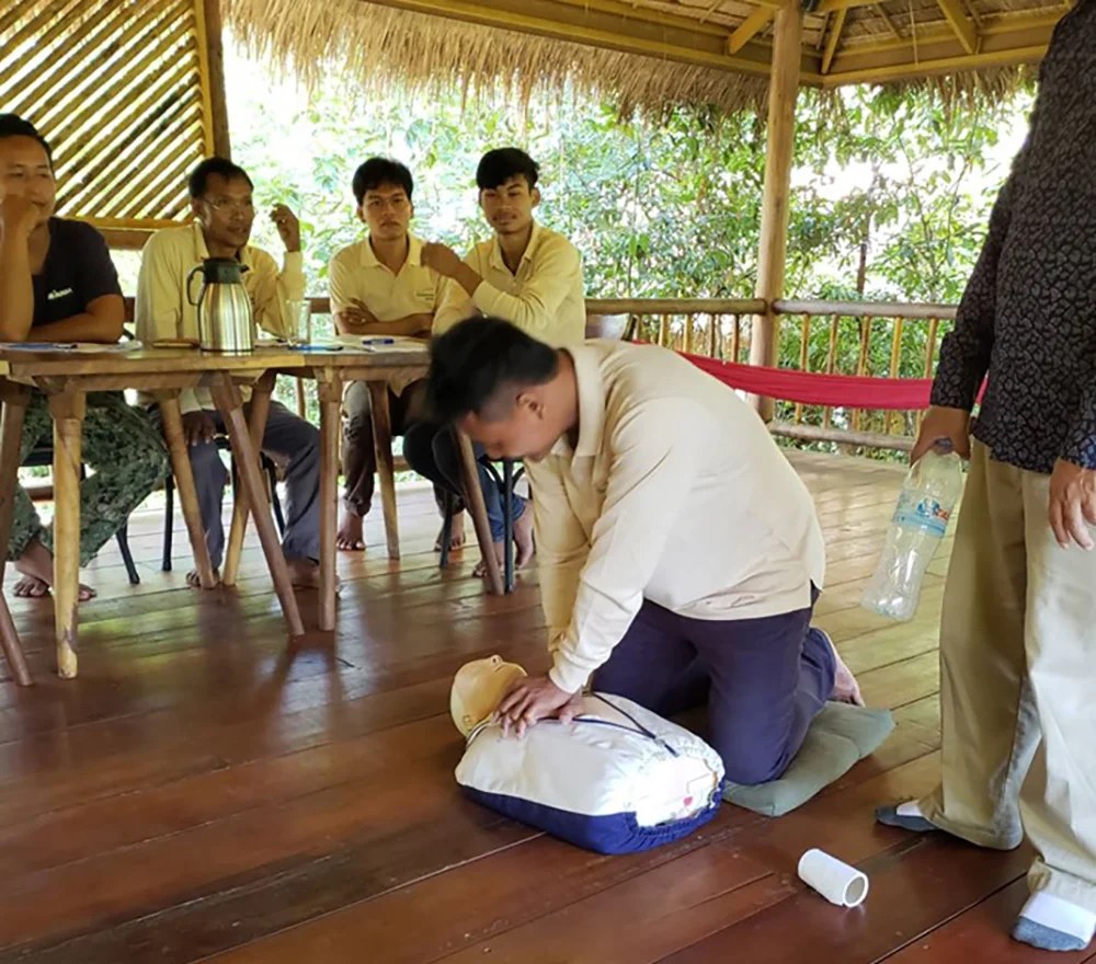 Health and safety at cardamom tented camp2
