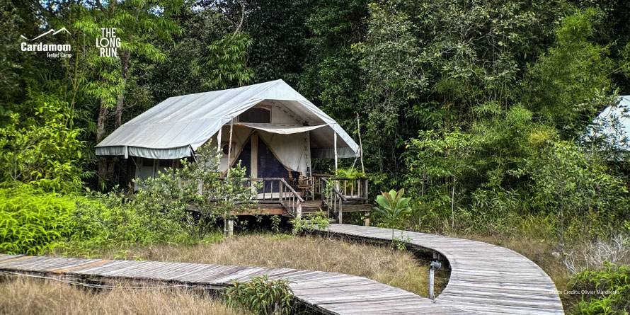 Cardamom Tented Camp en Botum Sakor National Park