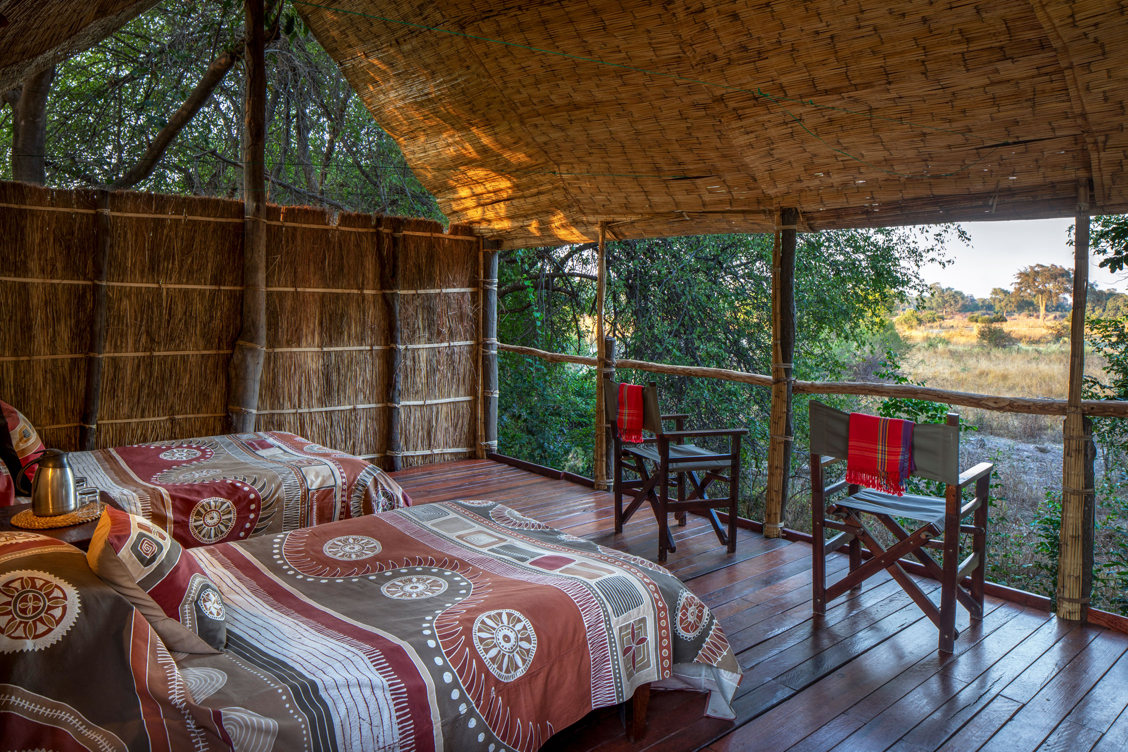 Chikoko Tree Camp en Luangwa Valley