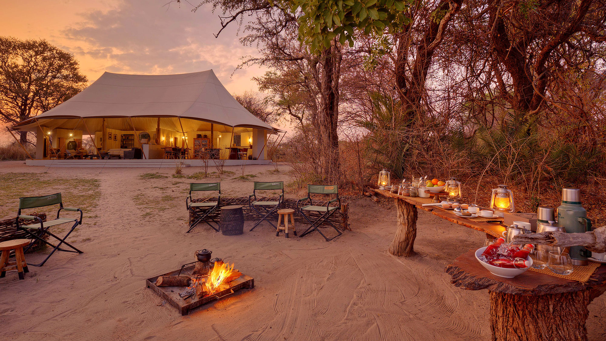 Chisa Busanga Camp en Busanga Plains