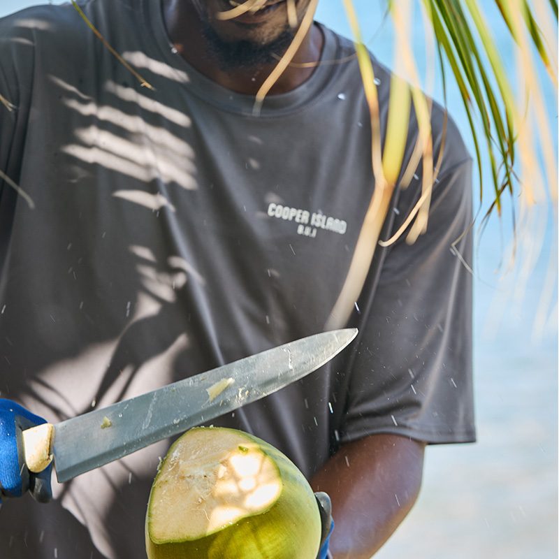Fresh coconuts