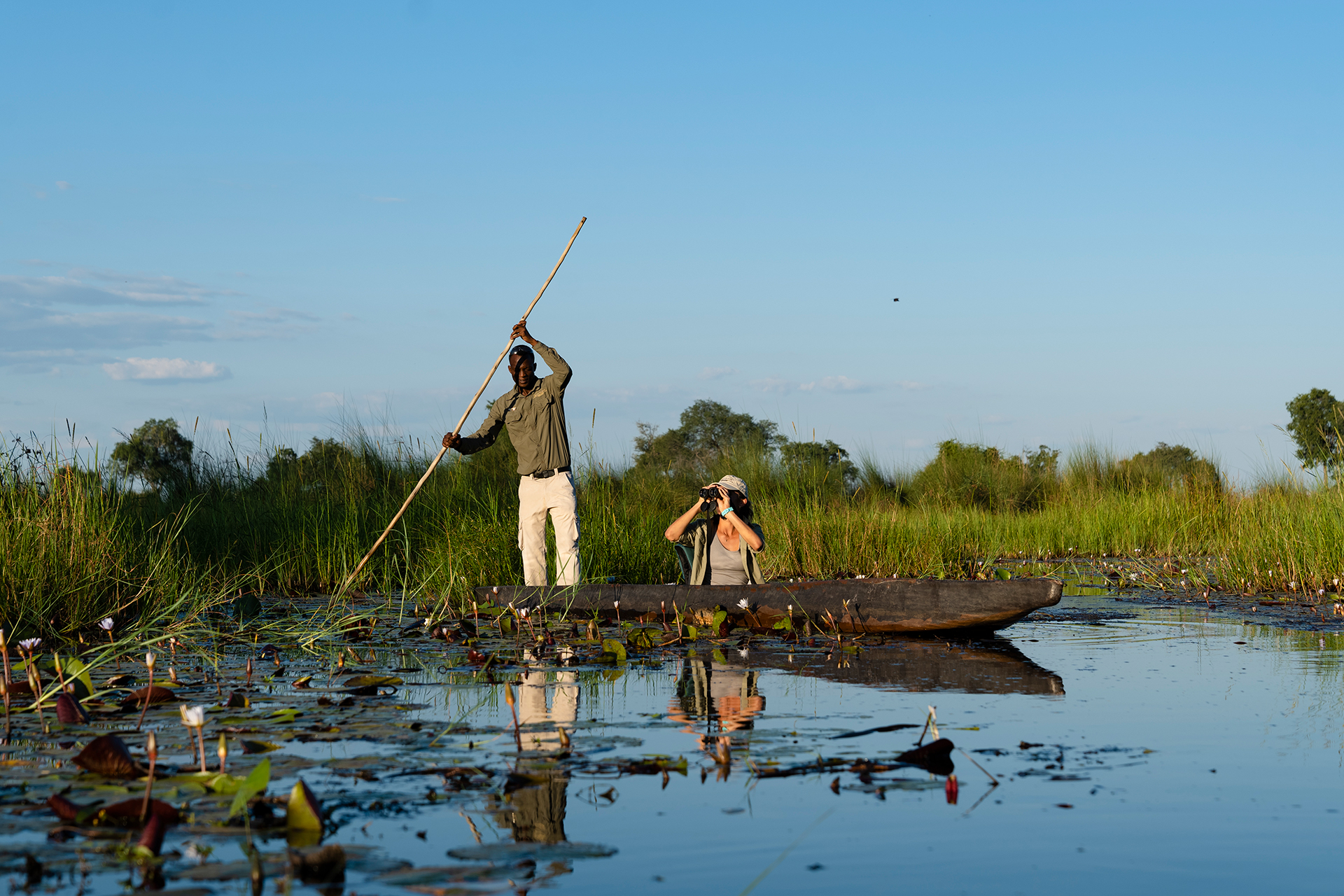 Great plains duba explorers camp mekoro
