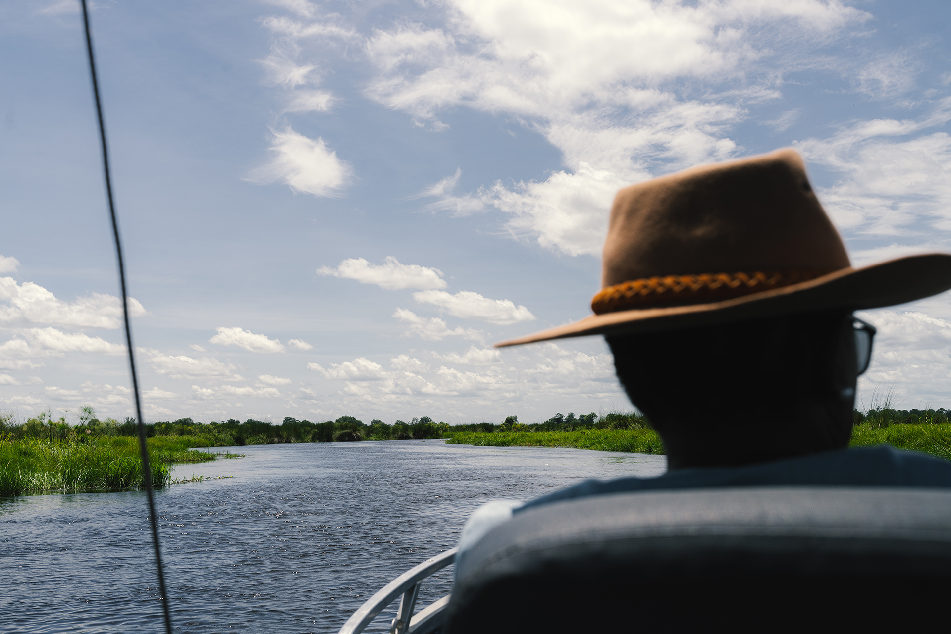 Great plains duba plains camp boat safari