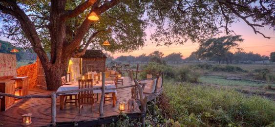 Flatdogs Jackalberry Treehouse en Luangwa Valley