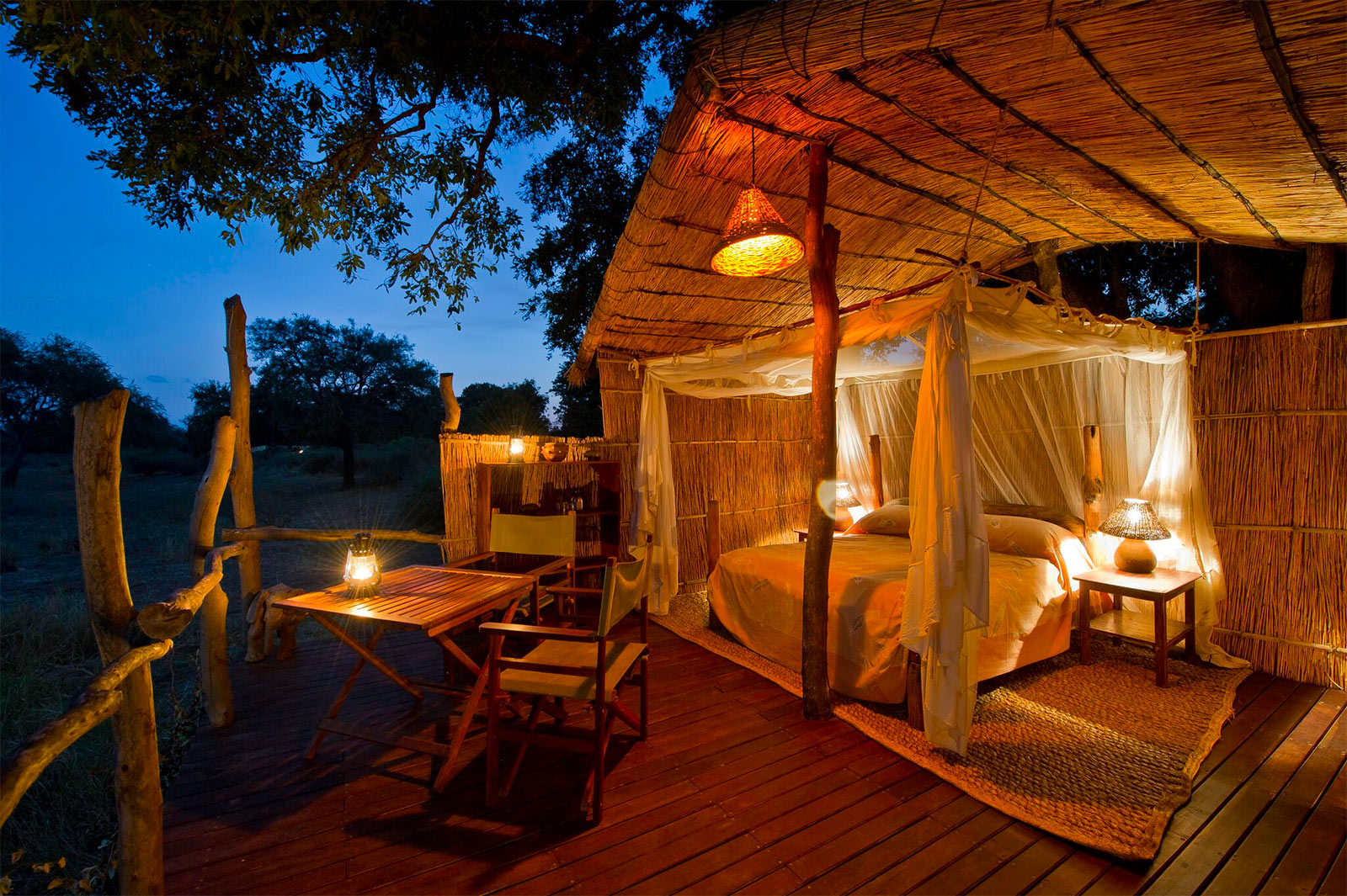 Flatdogs Jackalberry Treehouse en Luangwa Valley