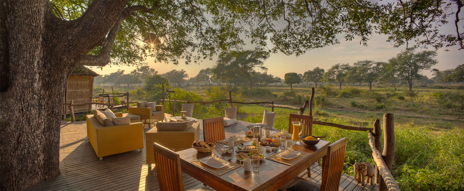 Flatdogs Jackalberry Treehouse en Luangwa Valley