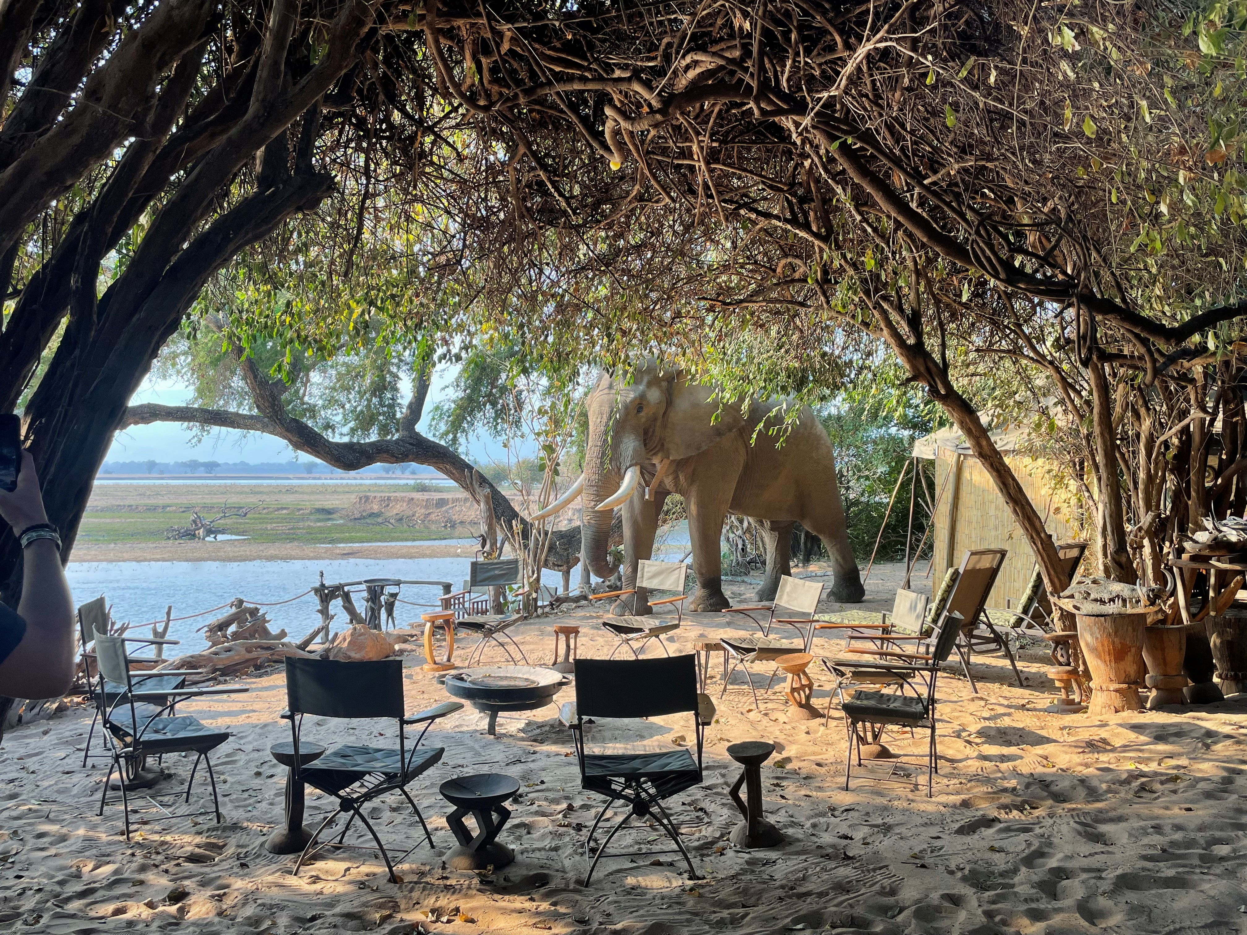Goliath Camp en Mana Pools