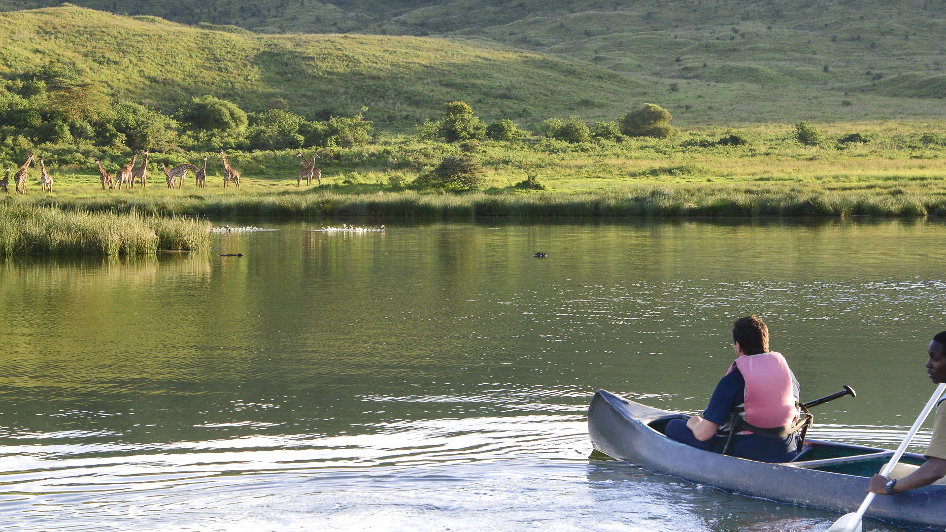 Jg momella lake canoeing