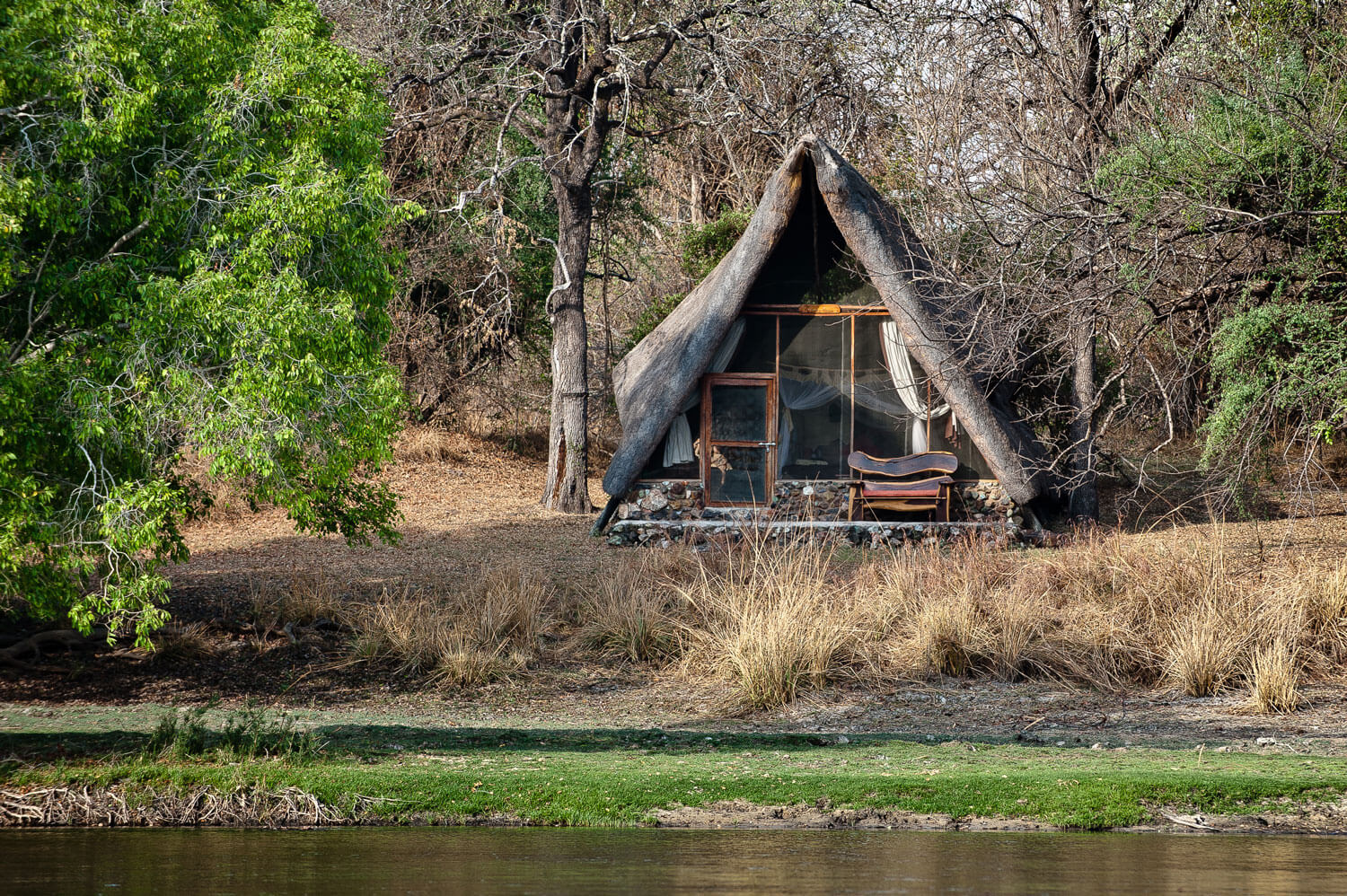 Hippo Lodge en Kafue