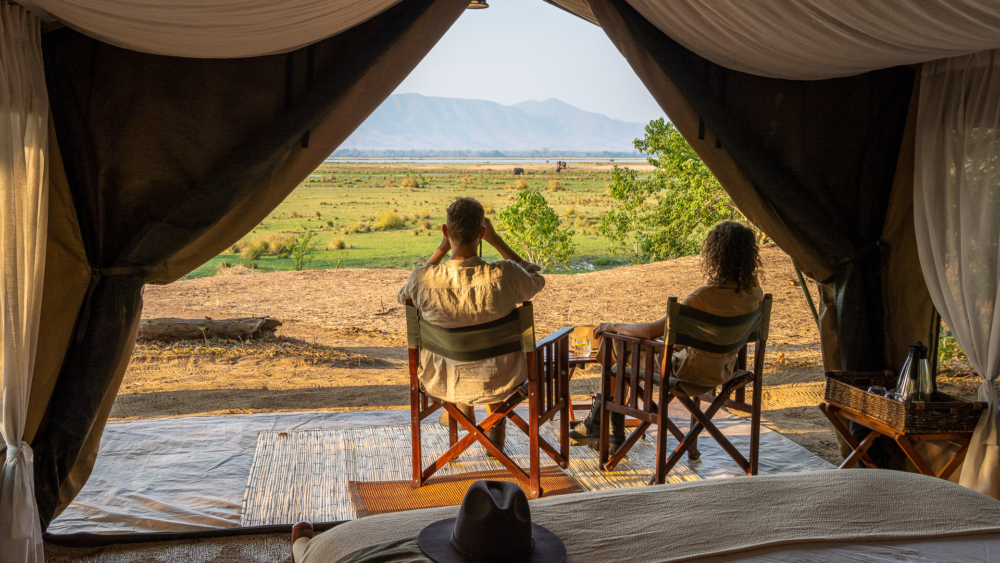 John's Camp en Mana Pools