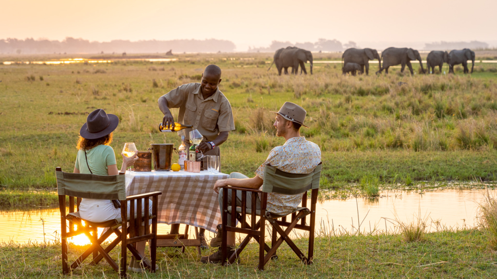 John's Camp en Mana Pools