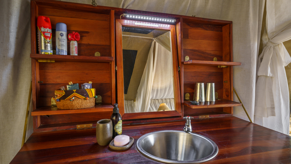 John's Camp en Mana Pools